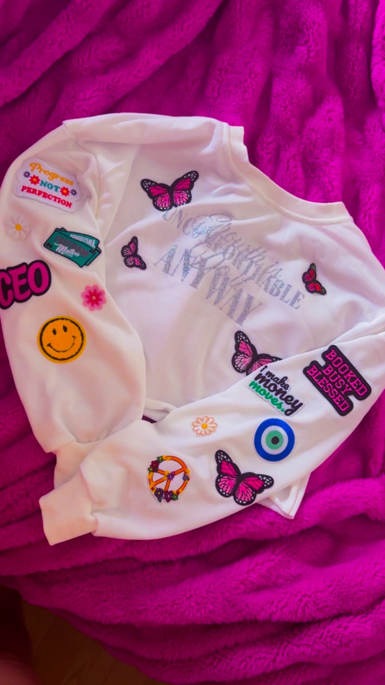 Vision board custom sweatshirt