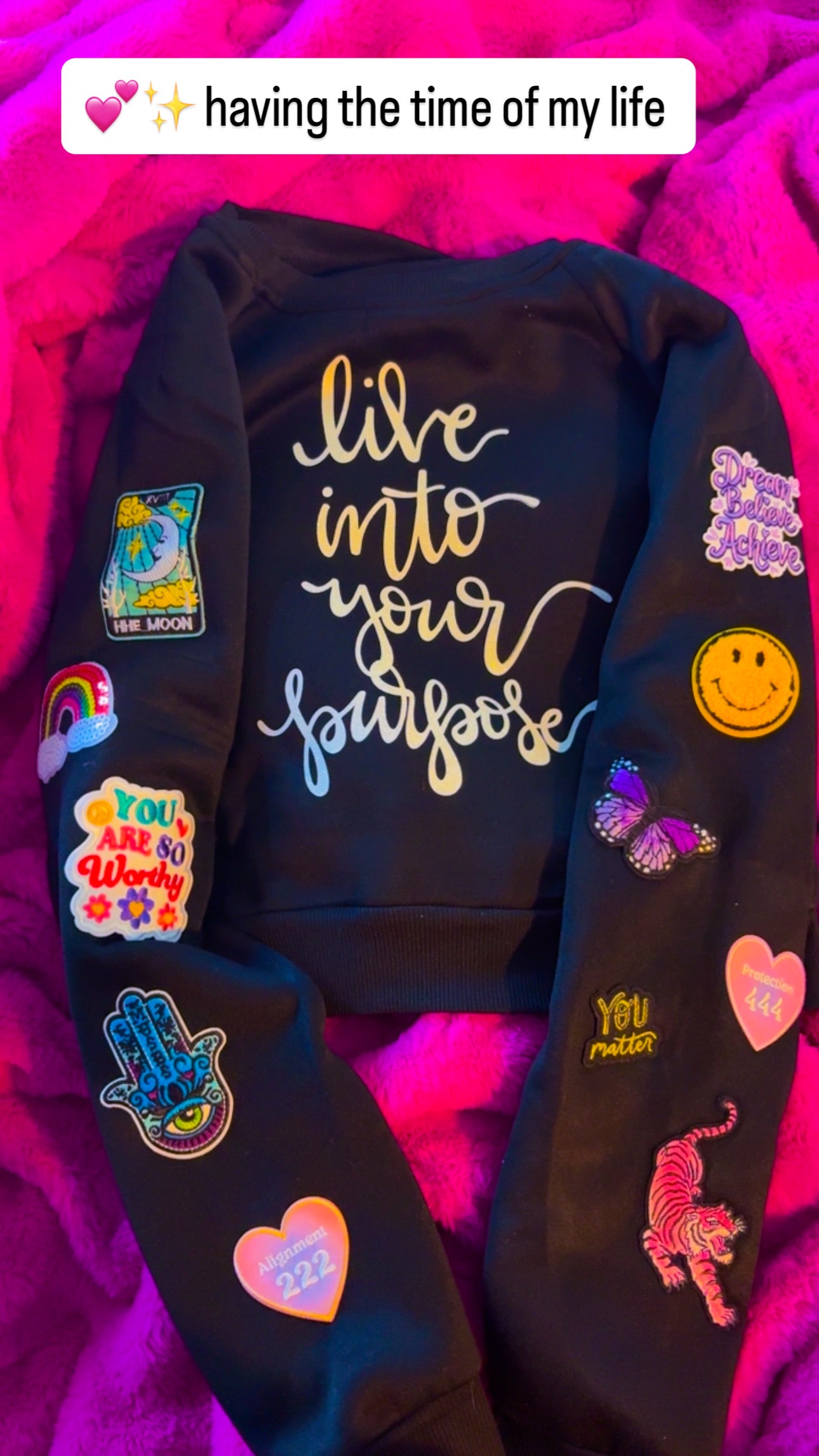 Vision board custom sweatshirt