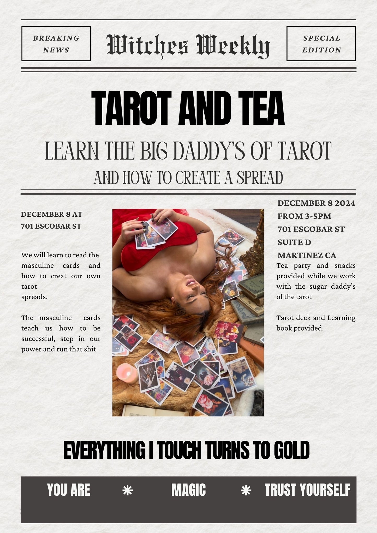 Tarot and tea class