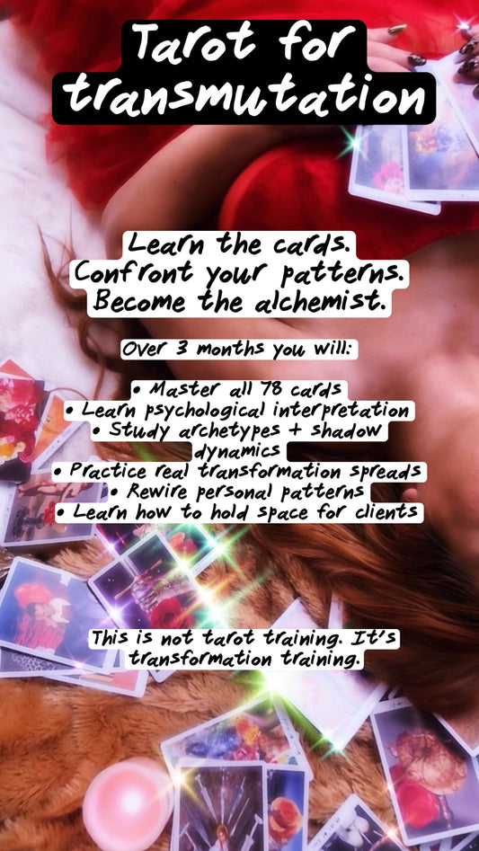 Tarot for transmutation